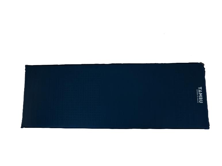 Donkerblauwe Tambu campingmat.