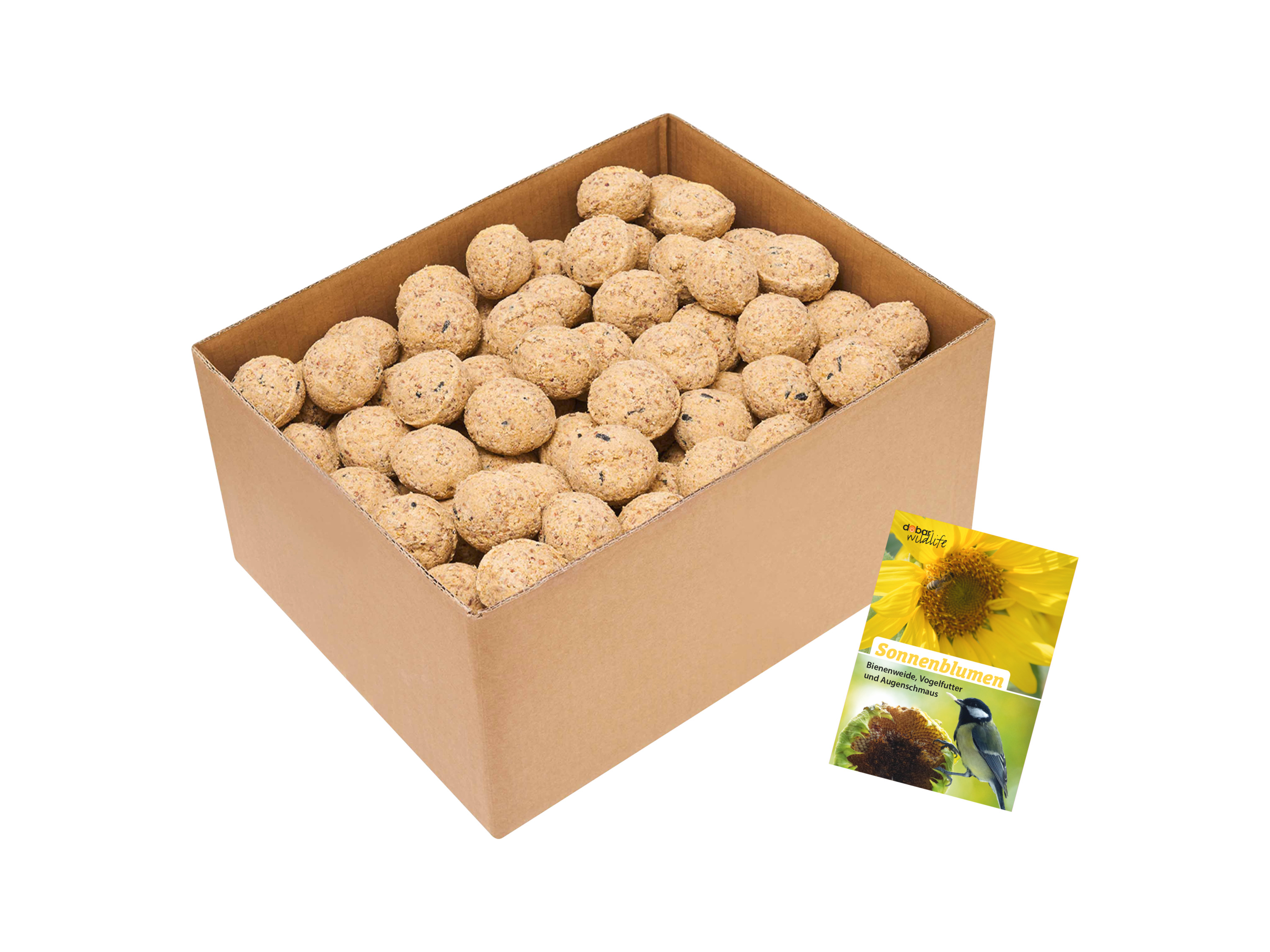 DOBAR Vetbollen, 100 stuks, incl. zadenmix