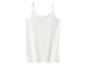 Witte camisole top met dunne bandjes