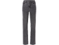 Grijze straight-leg jeans met een licht vervaagde look