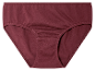Bordeauxrode dames onderbroeken van katoen.