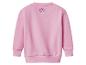 Roze sweatshirt met hartenprint op de rug