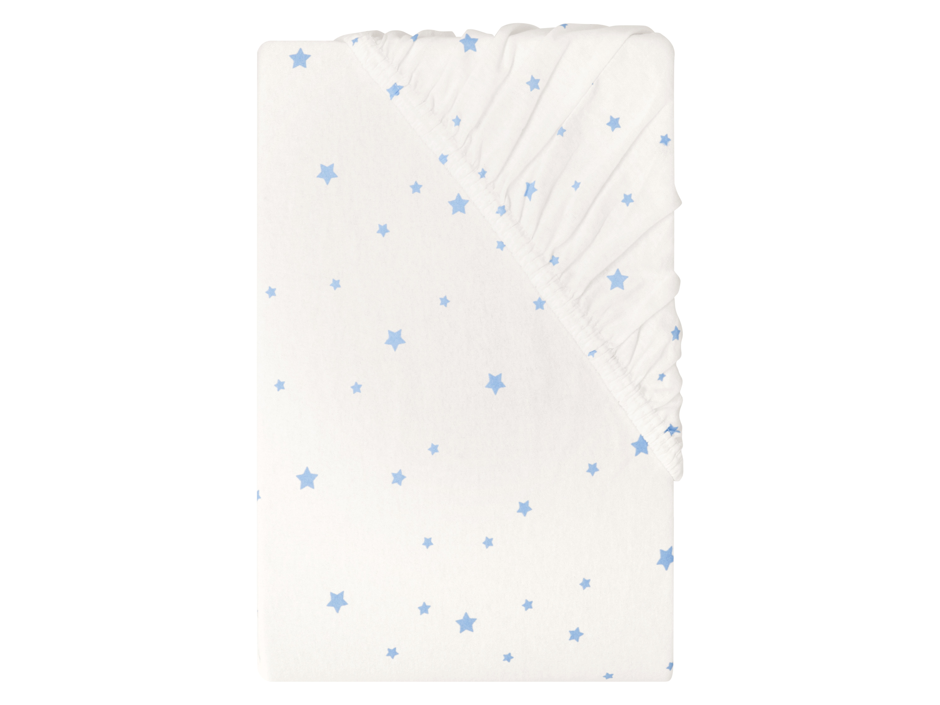 LIVARNO Kinder hoeslaken 90-100 x 200 cm (Blauw)