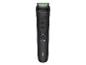 Zwarte Philips All-in-One trimmer met groene trimkop