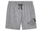 Grijze jongens shorts met Mickey Mouse print.