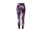 Donkerpaarse trainingsbroek met abstract patroon