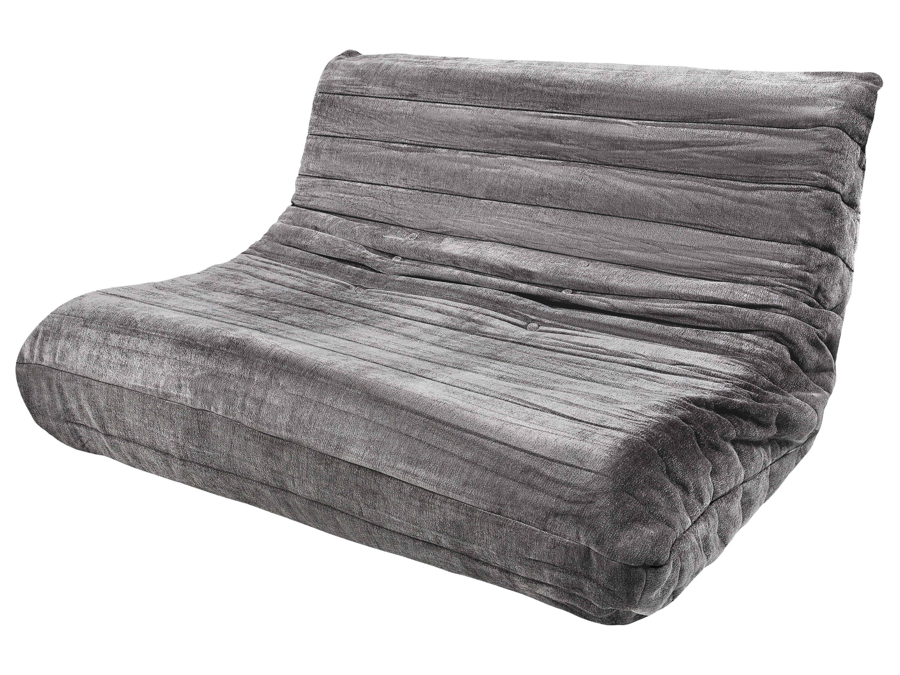 LIVARNO 2-zits loungebank, 120 x 90 cm, donkergrijs