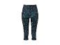 Sportlegging met donkerblauw-groen abstract patroon.
