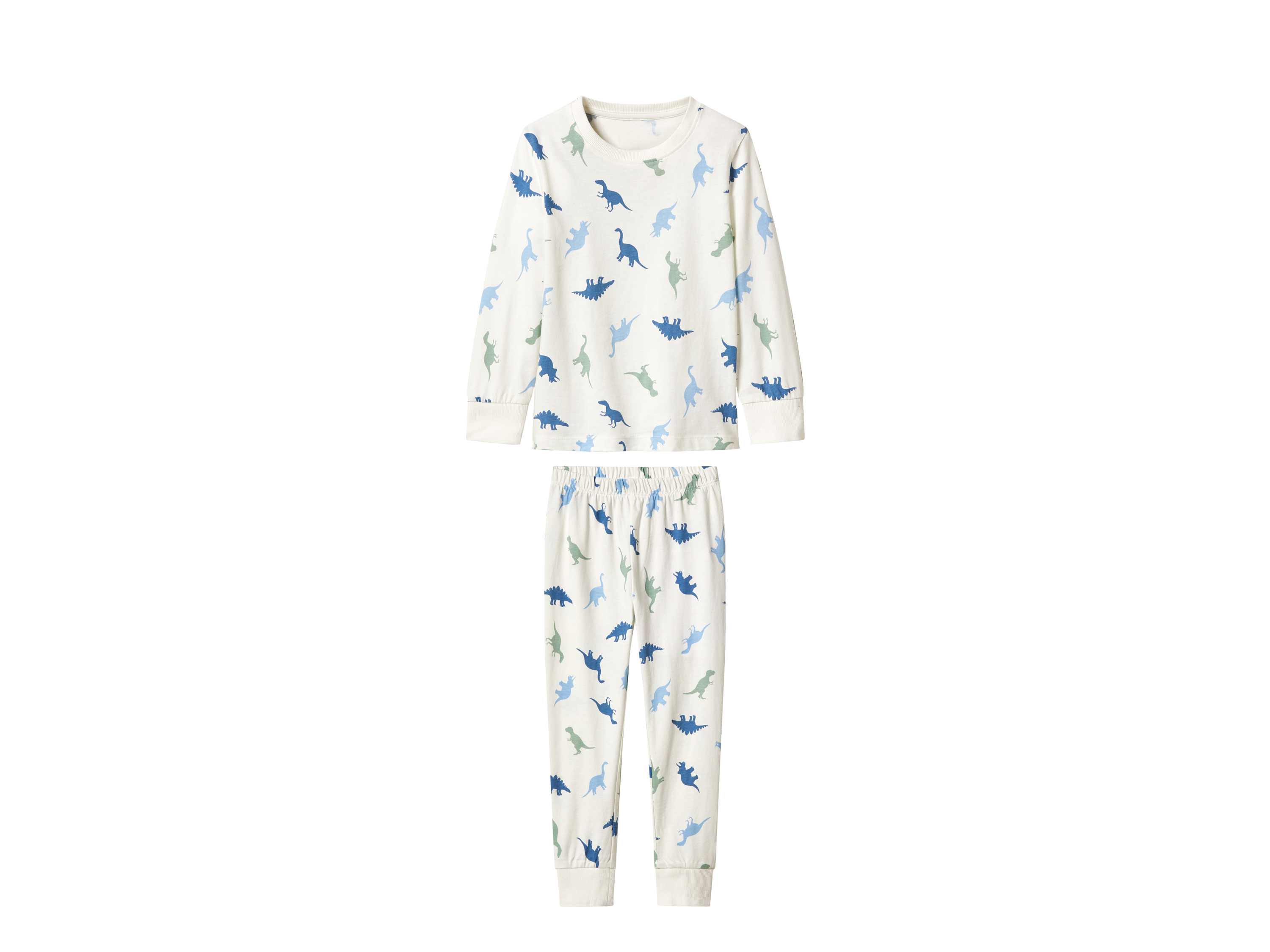 lupilu Kinder pyjama (dino/wit, 98/104)