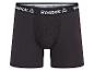 Zwarte Reebok herenboxershorts met wit logo op de tailleband