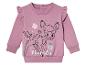 Roze trui met Bambi-print voor baby's.
