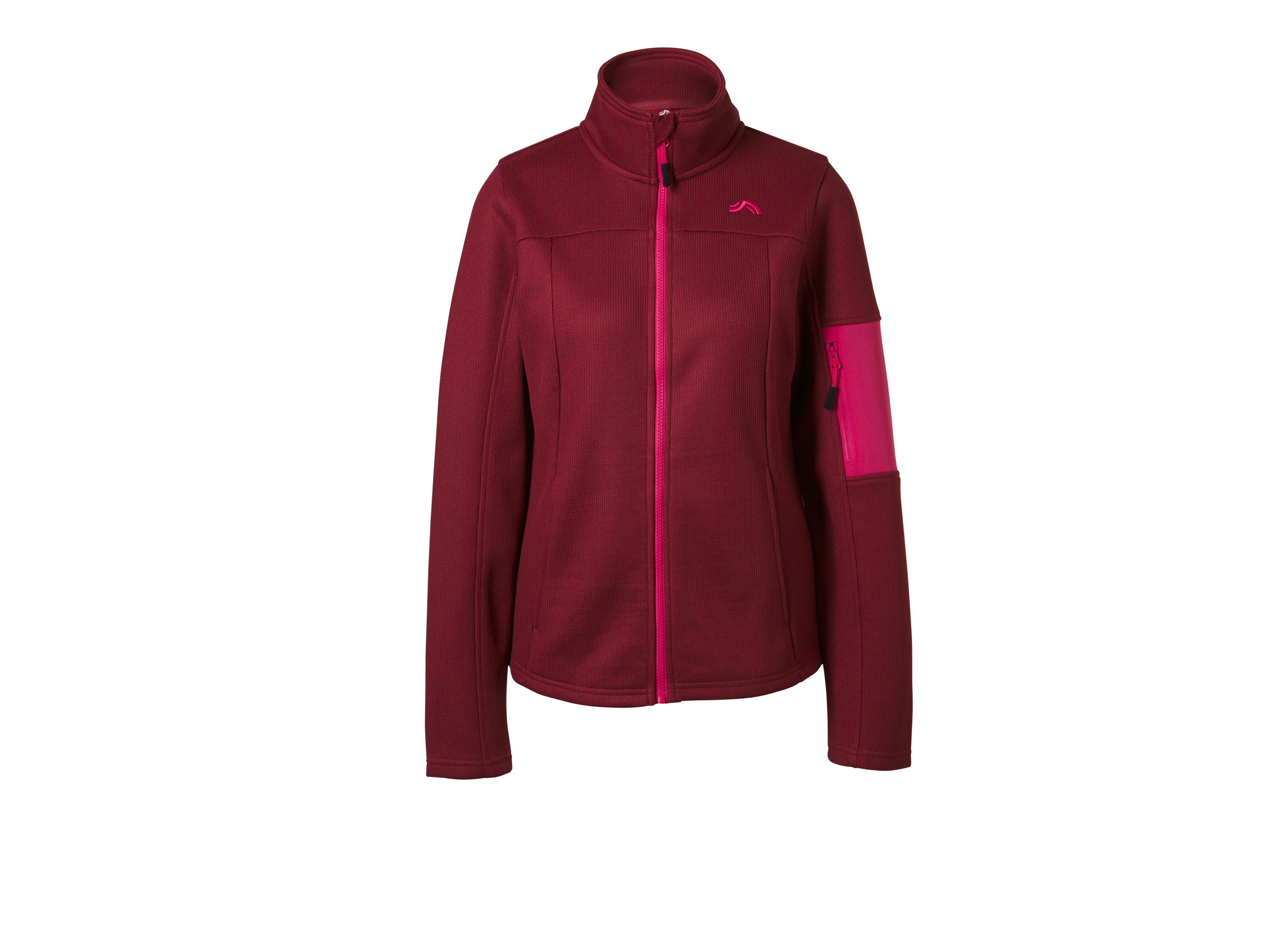 CRIVIT Dames fleecevest (Rood, XS (32/34))