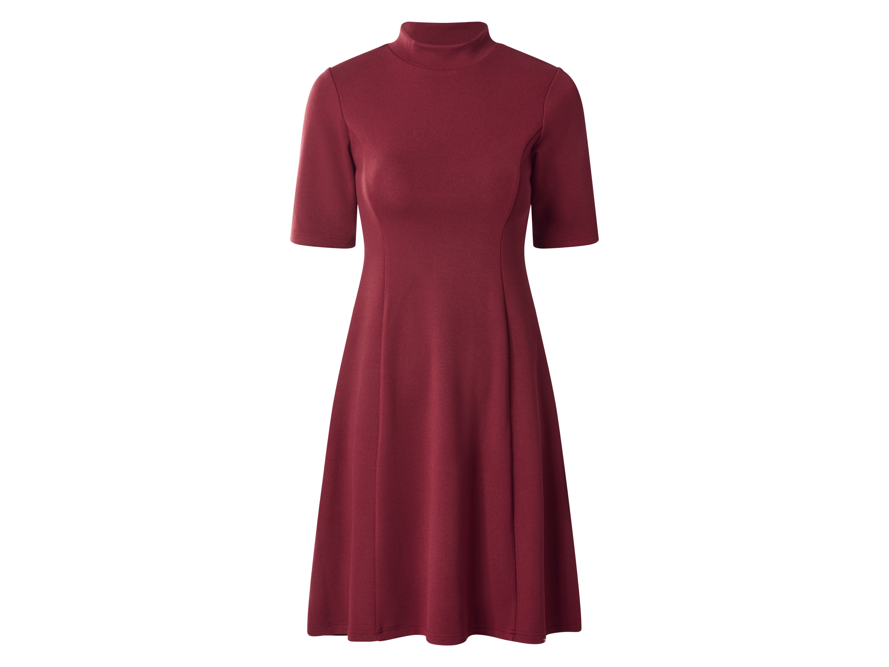ESMARA Dames gebreide jurk (Rood, S (36/38))