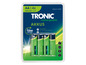 4x AA-batterijen, 2500 mAh, van het merk TRONIC, herlaadbaar