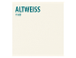ALTWEISS: matte kleurstaal.