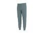Blauwgrijze heren joggingbroek met trekkoord in de taille en geribde boorden.