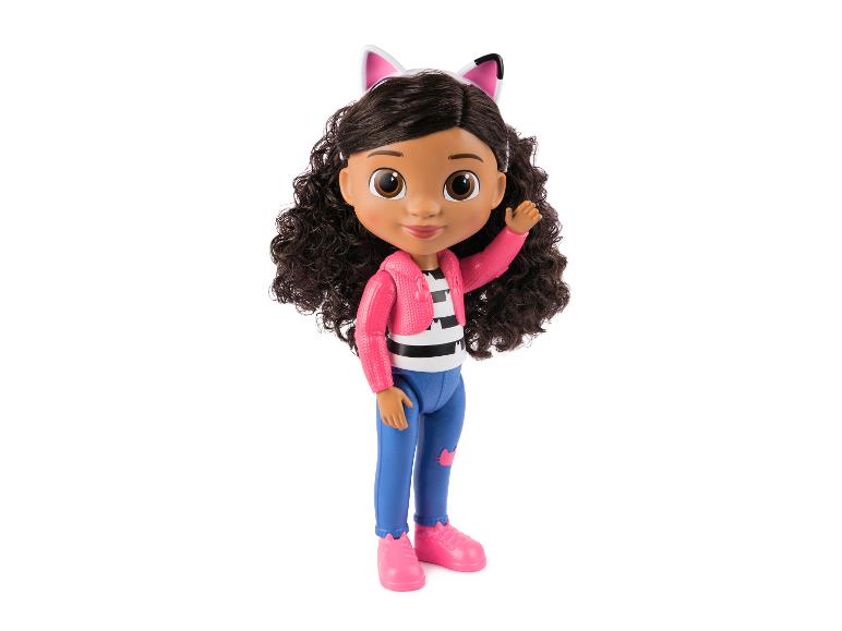 Gabby's Dollhouse Gabby Girl pop met kattenoren hoofdband