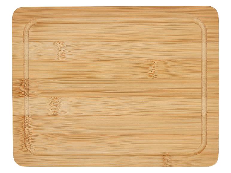 Vierkante bamboe snijplank.