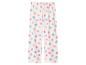 Witte pyjamabroek met roze en blauwe bloemenprint