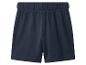 Donkerblauwe sportshort met elastische tailleband