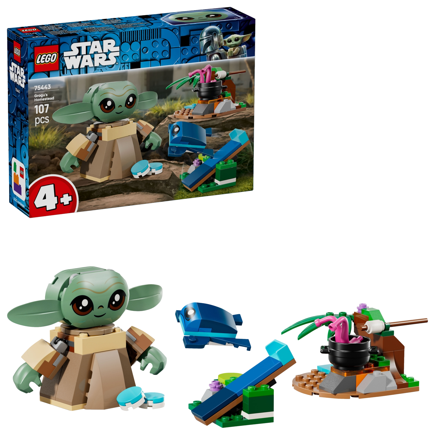 LEGO STAR WARS Grogu's thuis - 75443