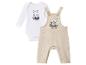 Winnie de Poeh baby romper en tuinbroek set