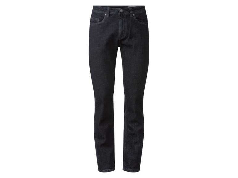Ga naar volledige schermweergave: LIVERGY® CASUAL Heren-jeans, Slim Fit, met normaler tailletaillehoogte - afbeelding 4