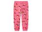Roze broek met kersttekkelprint