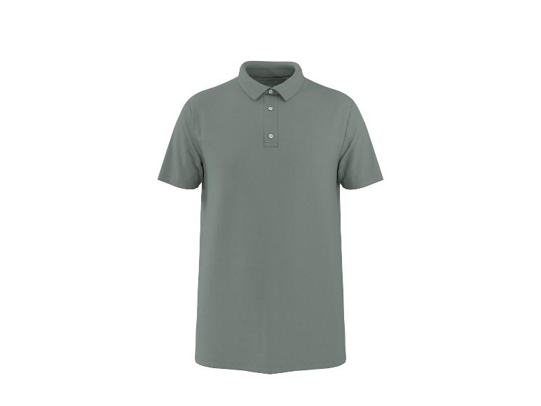 Heren polo met linnen