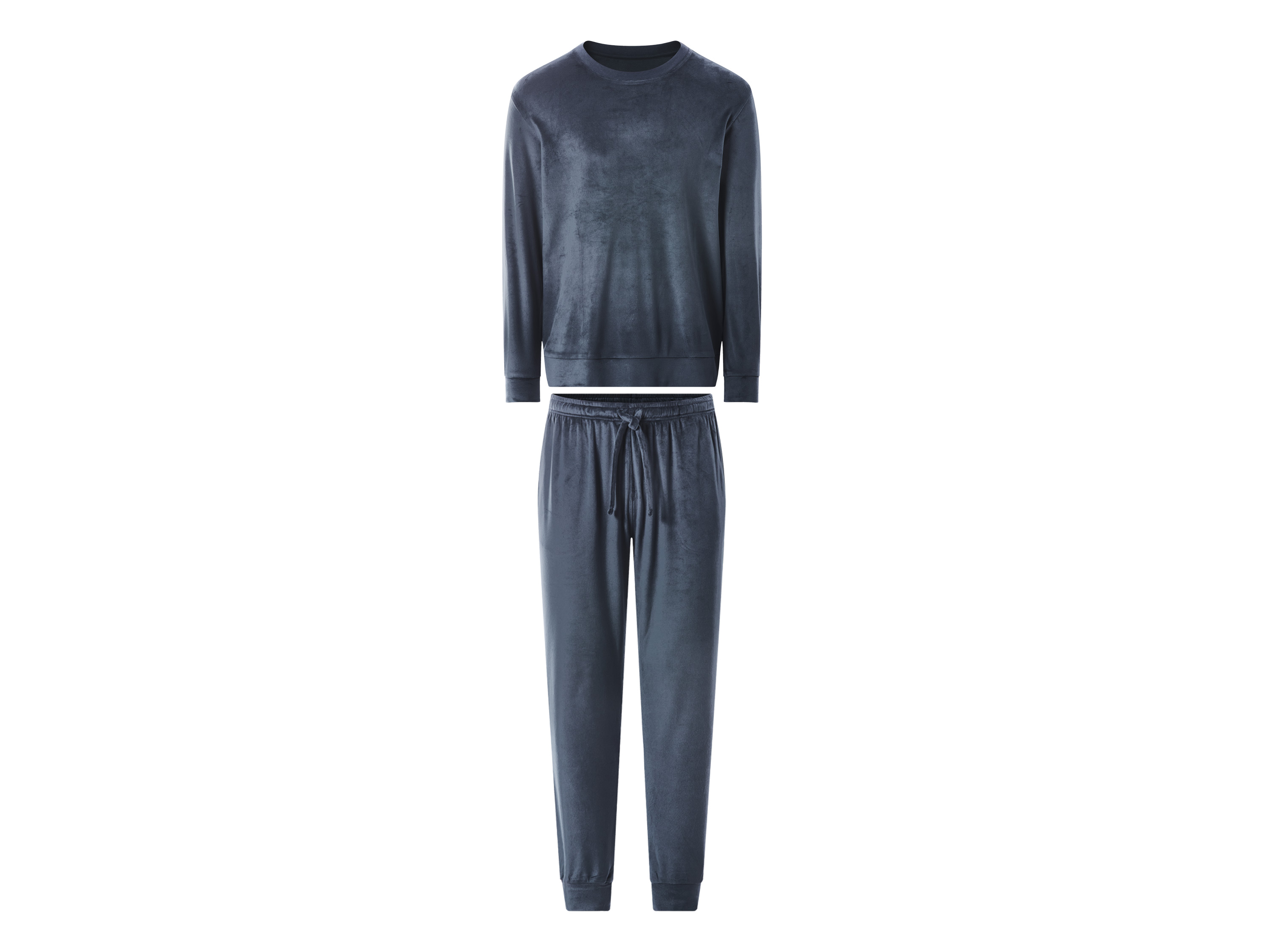 ESMARA MEN Heren nicki pyjama (Blauw, M)