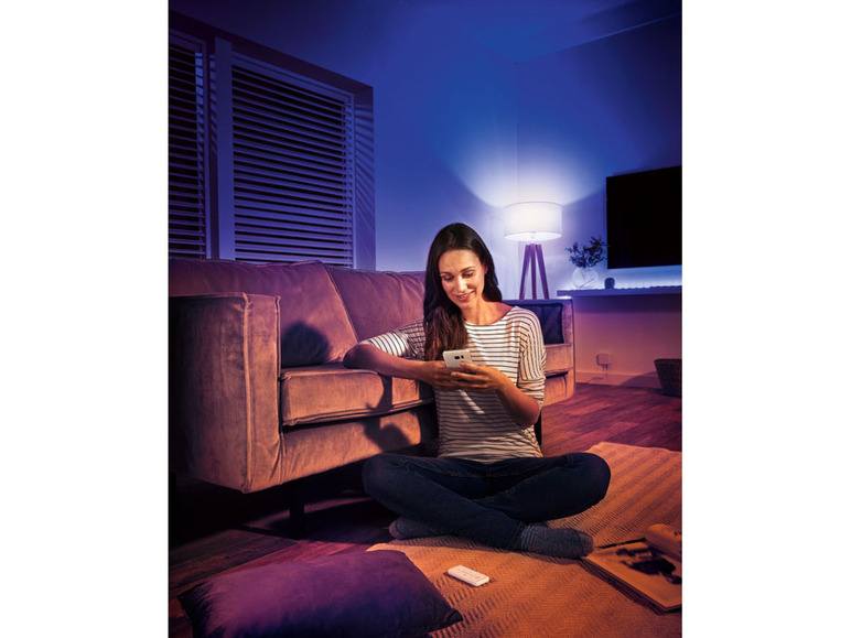 Ga naar volledige schermweergave: LIVARNO home RGB LED-lamp - Zigbee Smart Home - afbeelding 9