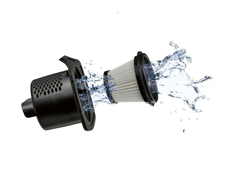 Wasbare stofzuigerfilters: pre-motor en motor.