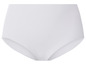 Witte high-waist onderbroek.