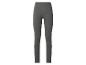 Dames grijze legging, effen en nauwsluitend.
