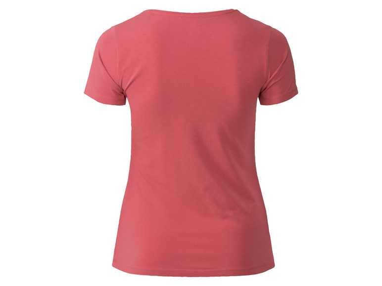 Ga naar volledige schermweergave: esmara® Dames T-shirts, 2 stuks, met hoog katoengehalte - afbeelding 4
