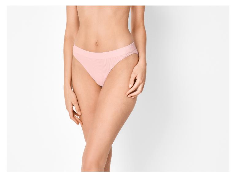 Dames Geribbelde Slips, 3 stuks