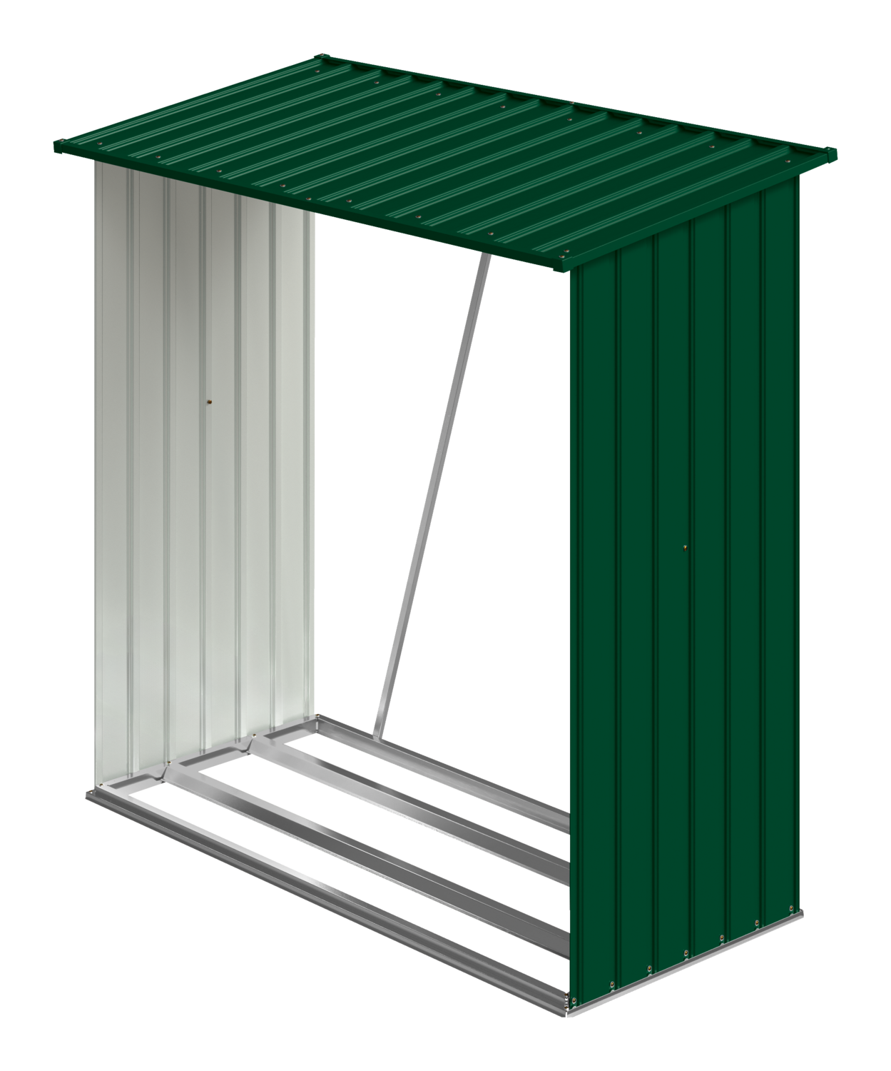 PARKSIDE Brandhoutrek, 164 x 82 x 149-160 cm (Groen)