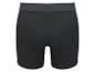 Zwarte herenboxershort, achteraanzicht