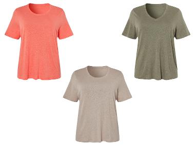 esmara® Linnen dames T-shirt - Plus size