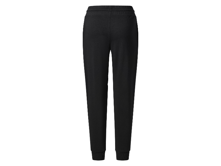 Zwarte joggingbroek.