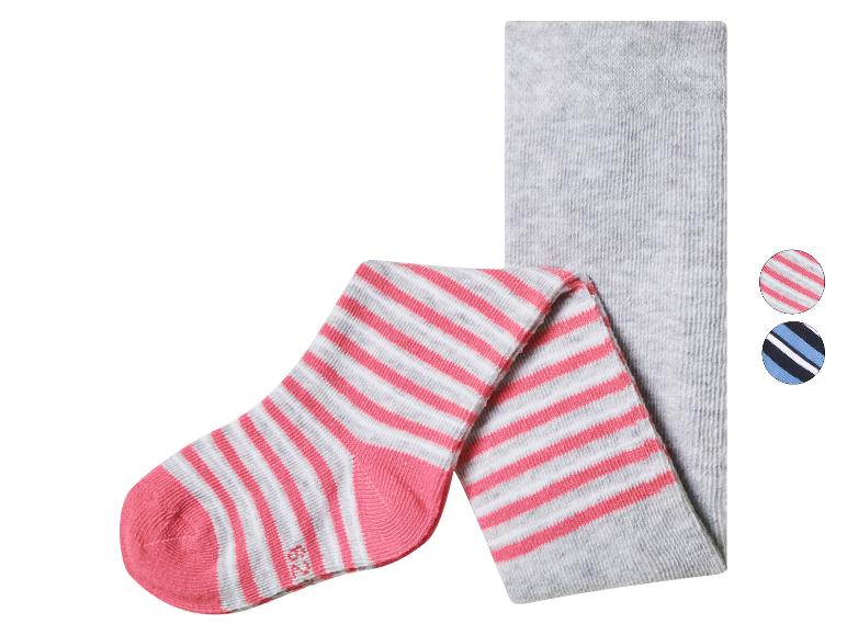 Gestreept kindermaillot, grijs met roze strepen, met kleuropties.