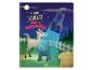 Kinderboek 'Het wordt donker boven de boerderij' met een UV-zaklamp.
