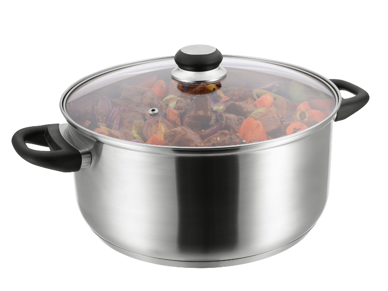 RVS kookpan 28 cm