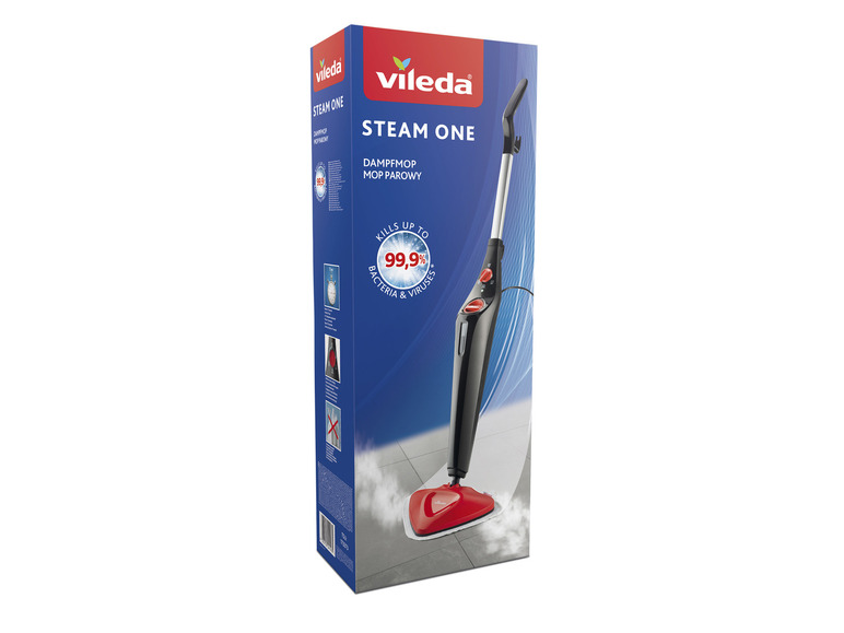 Viledas Steam One stoomreiniger voor vloeren.