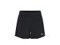 Zwarte sportshorts met wit logo