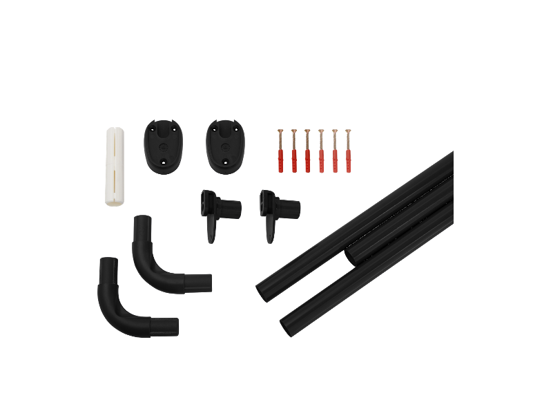 Stang voor douchegordijn 90 x 90 cm