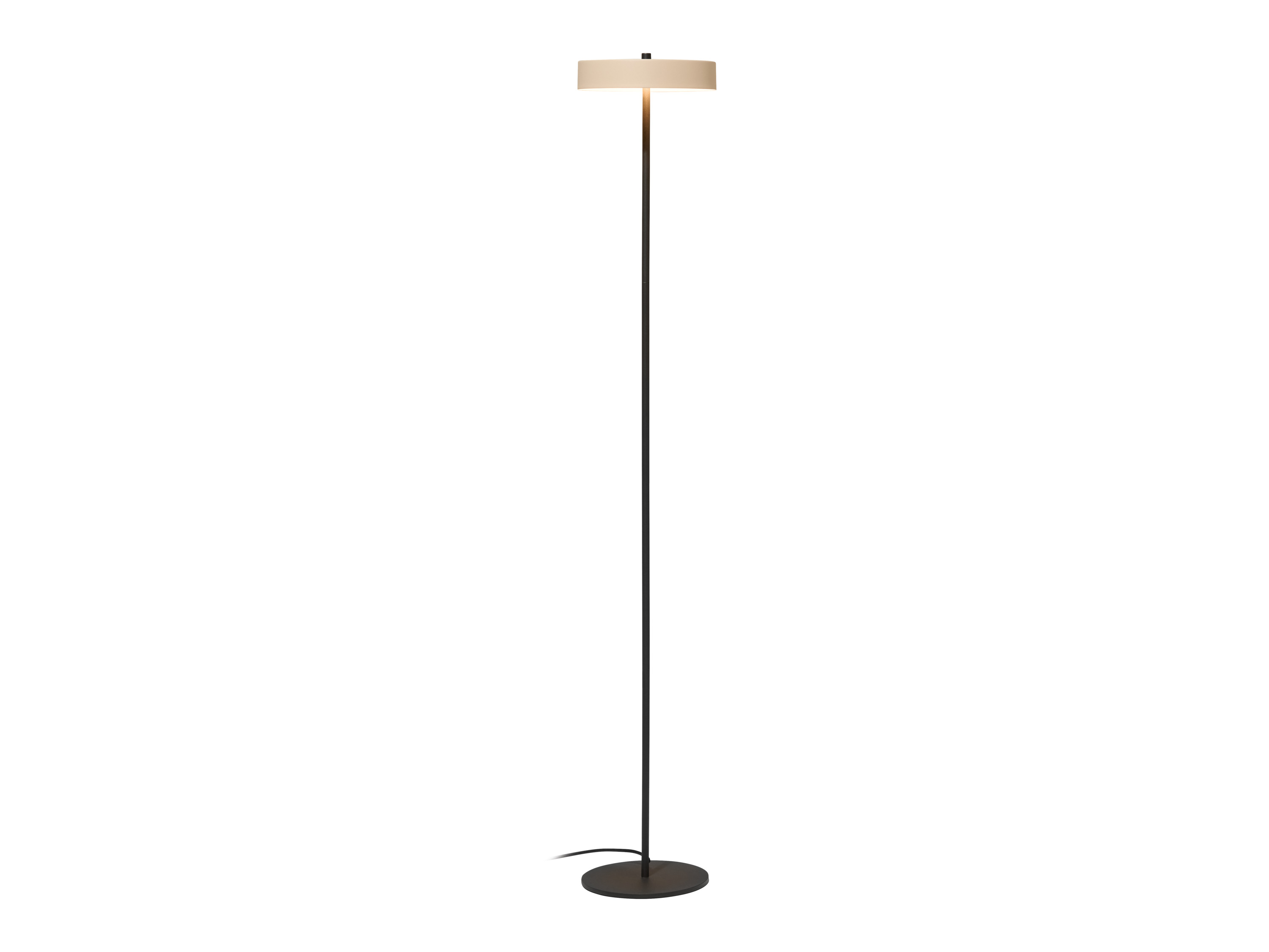 LIVARNO Staande LED-lamp, 122 cm (Beige)