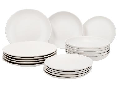 SILVERCREST® Porseleinen serviesset, 18-delig