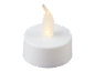 Witte LED-waxinelichtje met flikkerende vlam