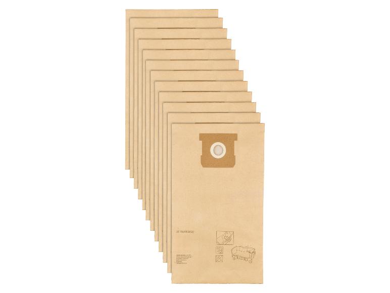 Tien Parkside stofzuigerzakken van kraftpapier.